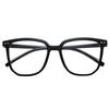 Large Frame Anti-Blue Light Photochromic Glasses for Students - Slimming Design, Prescription-Friendly, Makes Face Look Smaller