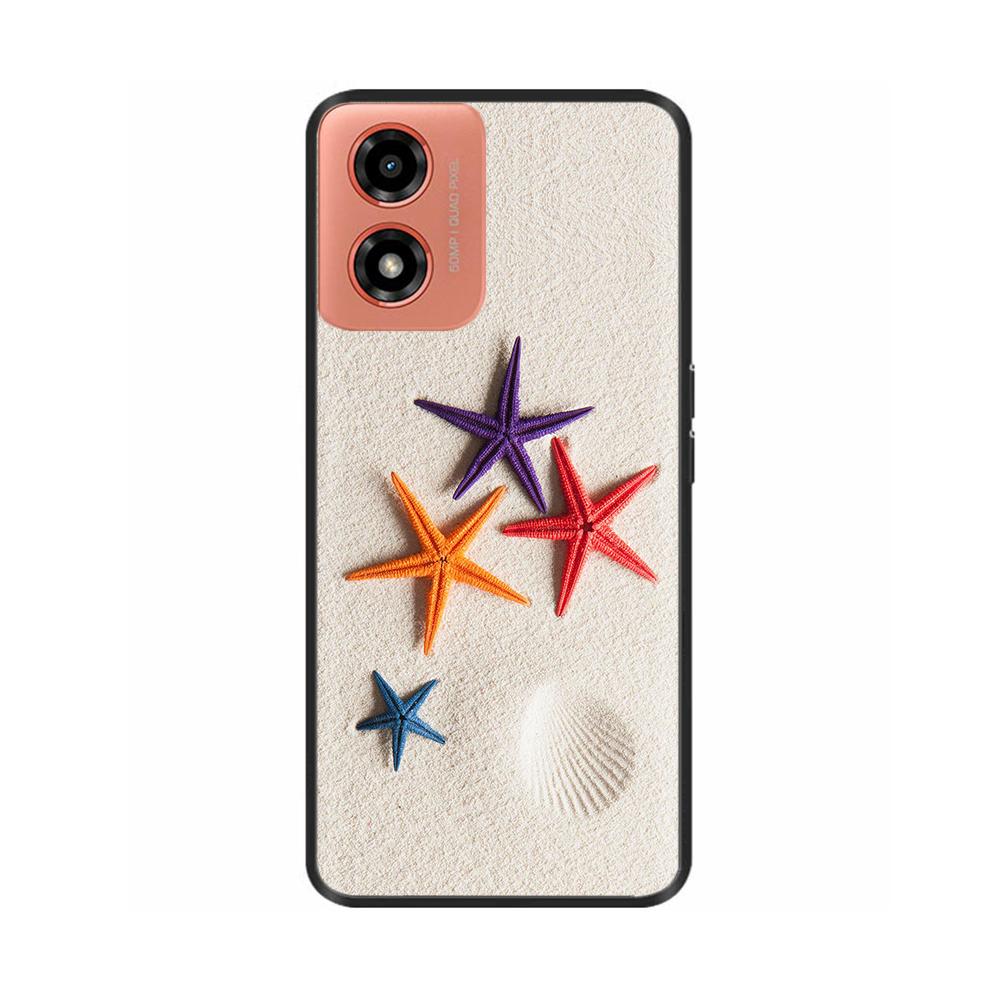 Hülle Für Moto G04s Stoßfest Schwarz Weiches Silikon Rückabdeckung Handyhülle auf Für Motorola Moto G04S G04 MotoG04 MotoG04s Bumper