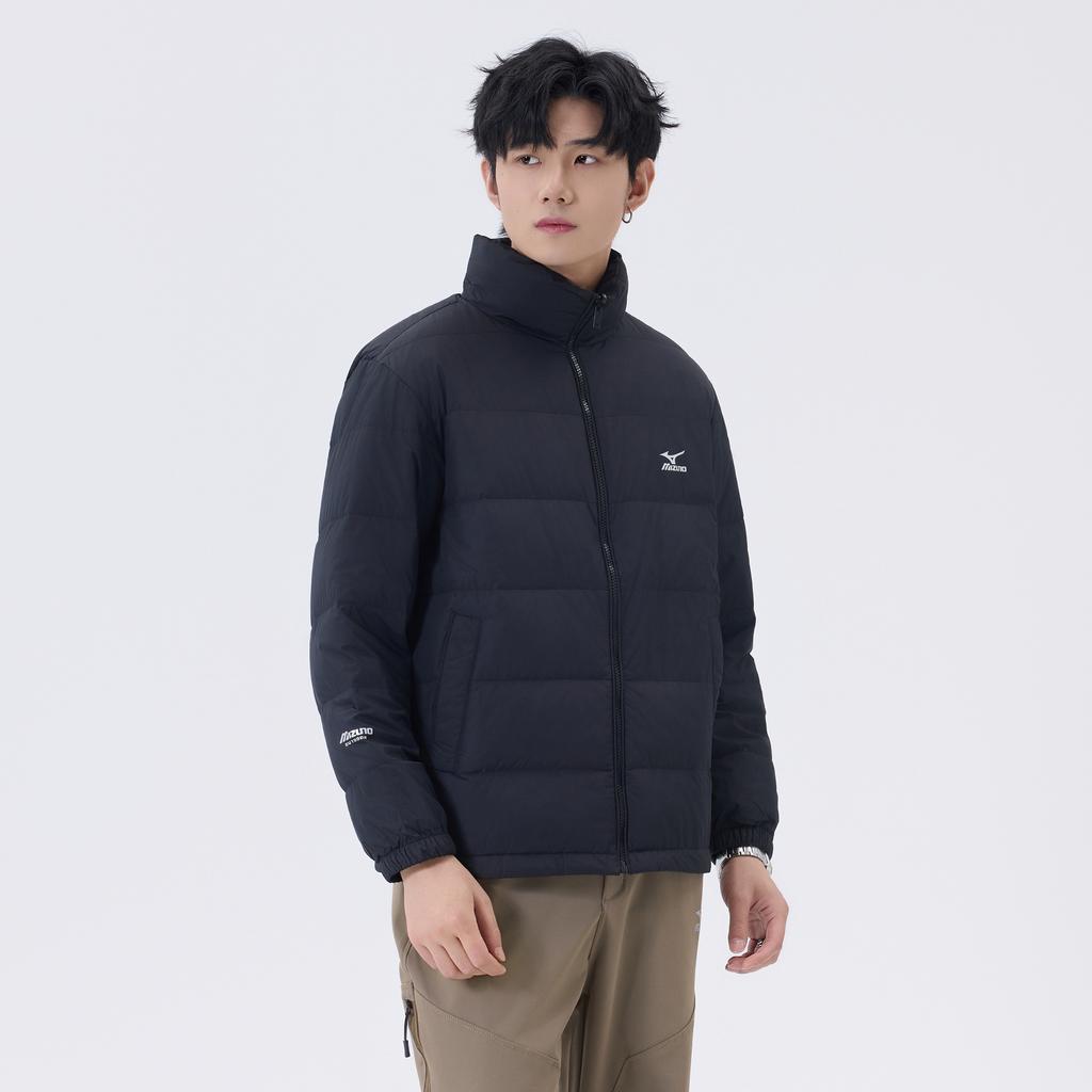 Mizuno Down Jackets Unisex Stand Collar Thin Puffer Jacket A2CE2606