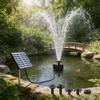 Garden Fountain With Solar Power For Outdoor Decor And Water Features