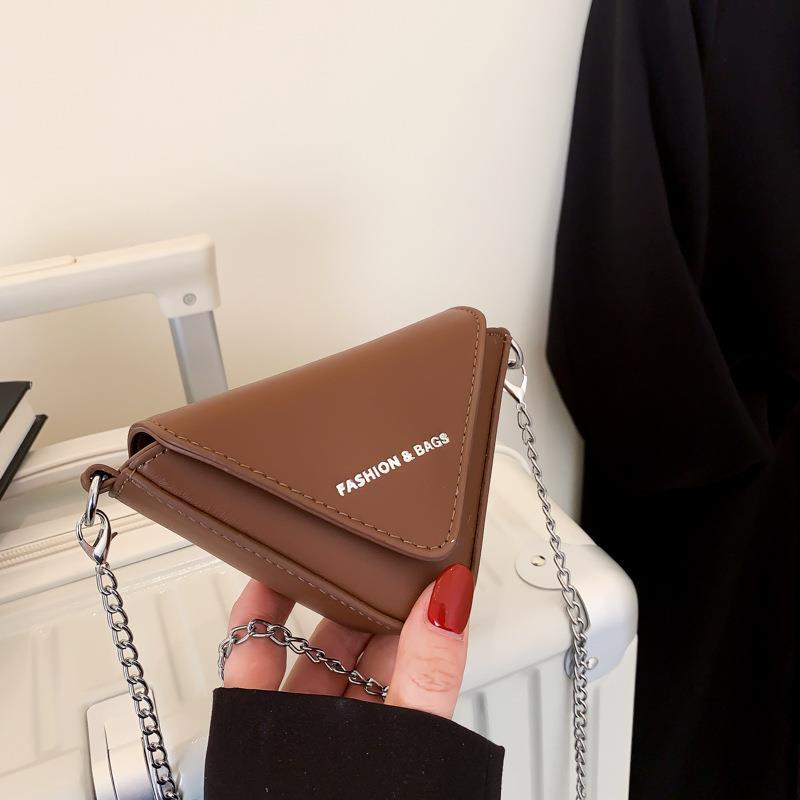 Personalized bag women's 2025 new fashion chain mini lipstick bag niche spice girl wind shoulder messenger bag