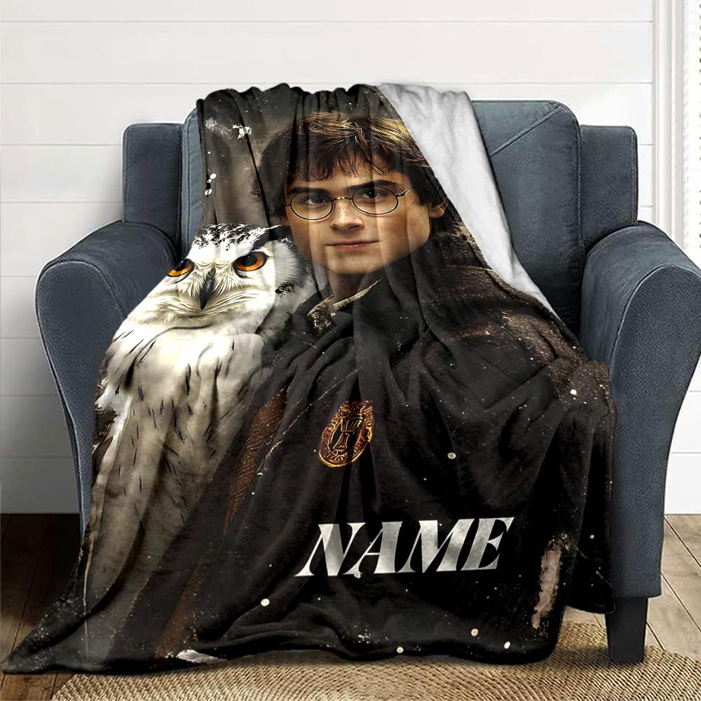 Custom Name "Snape's Legacy: Always" blanket for Couch & Bed, Plush Cozy Fuzzy Blanket Super Soft & Warm Blankets for Fall and Winter. 0908107
