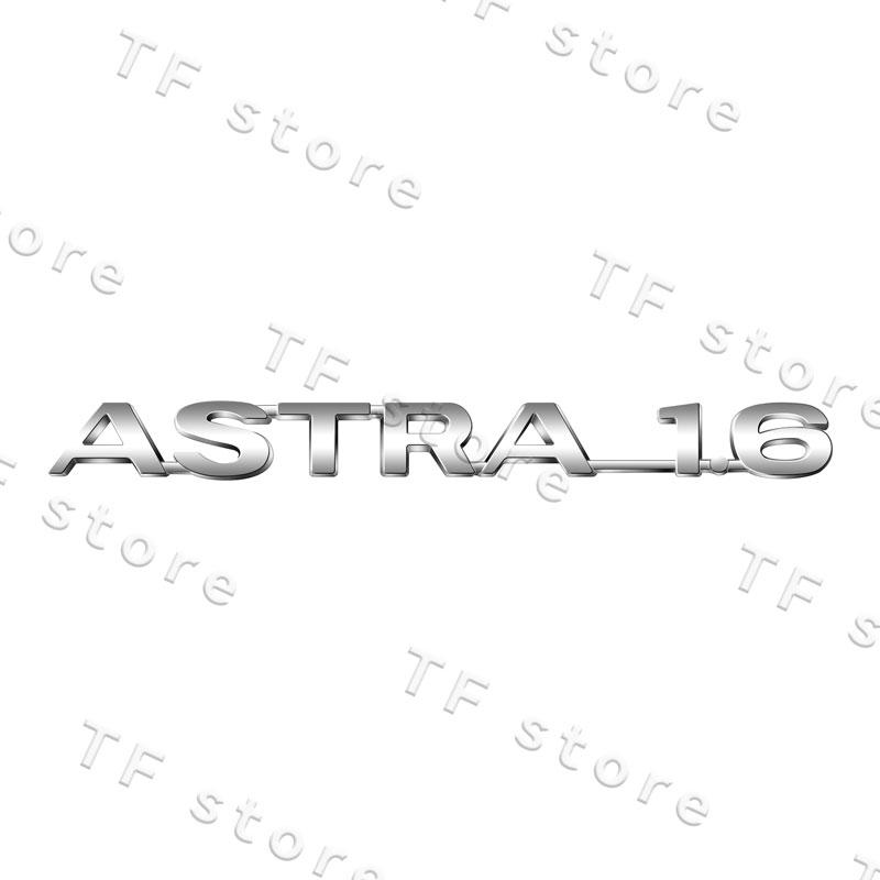 3D Chrome Metal Car Rear Trunk Fender Side Emblem Sticker For Opel ASTRA 1.6 Zafira Logo H G Corsa Astra Antara Accessories