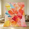 Pill-Resistant Soft Flannel Fleece Blanket Skin-Friendly All-Season Warm Throw, Decorative for Home, Christmas & Halloween