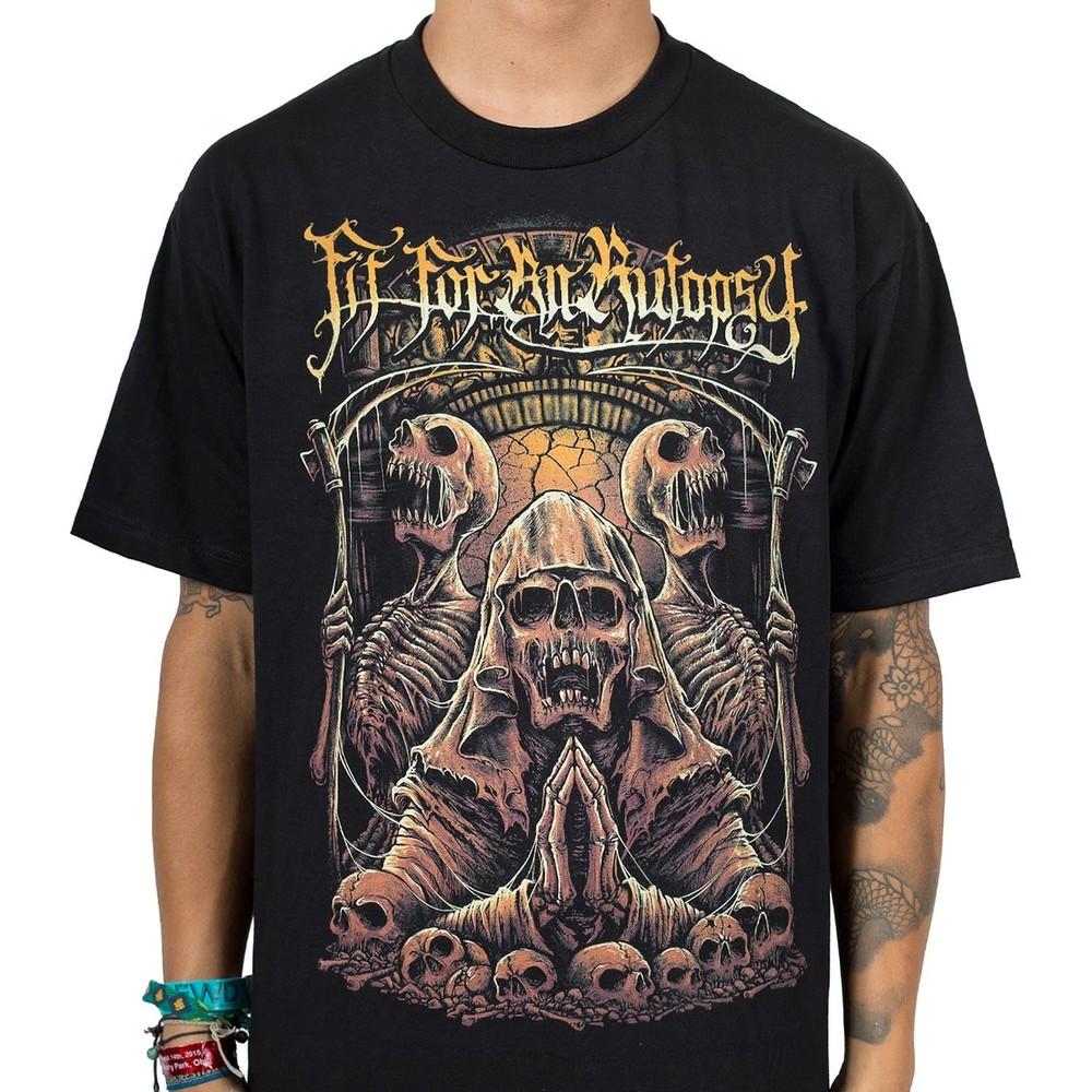 Fit For An Autopsy Skeletons Black Unisex All size S-5XL T-Shirt HRL509 Unisex T-Shirt XXL