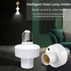 1Pc Offline Intelligent Voice Lamp Head Socket Adapter E27 Led Lamp Holder