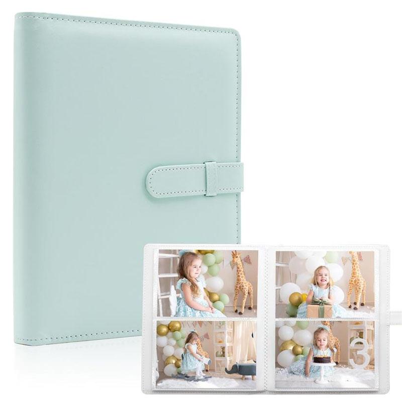 6x4 Photo Album – 152 Pockets Vegan Leather Cover Memory Album Book, Suitable for Family Wedding Boys Girls and Babies Storage