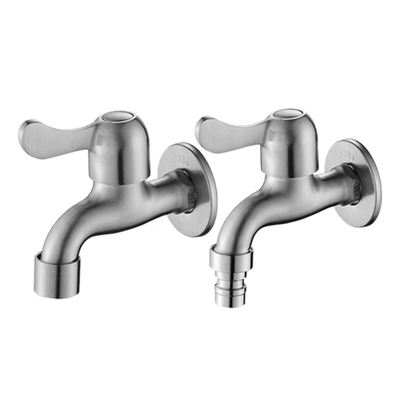 Zhuishi 304 Stainless Steel Wall-Mounted Single Cold Water Faucet