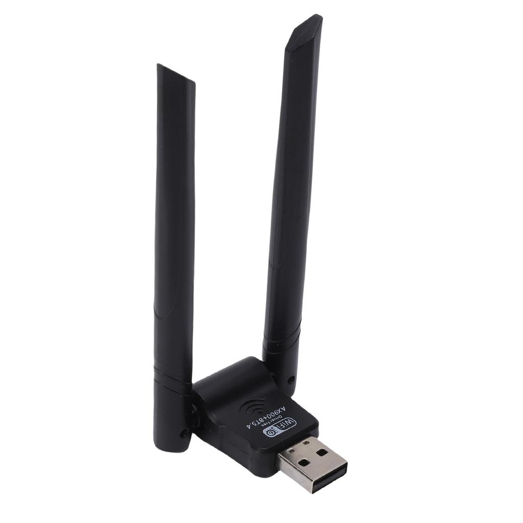 2 In 1 USB WiFi   Adapter Plug and Play 900Mbps 2.4 5GHz Dual Band Wireless   Adapter for PC