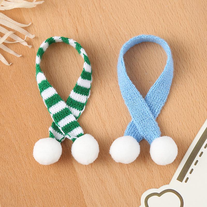 Christmas Scarf Candy Bottle & Bear Neck Bouquet Toy Accessories