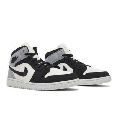 Air Wmns Air Jordan 1 Mid SE 'Light Steel Grey Canvas' DV0427-100