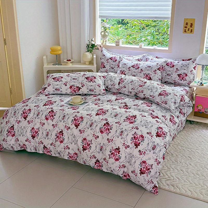 

Комплект пододеяльника из 3 предметов с 2 наволочками, дышащий полиэстер, машинная стирка, застежка-молния, без вставки для одеяла 150X200cm