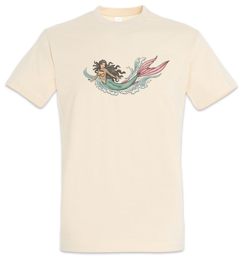 

Mermaid II T-Shirt Sailor Sailing Sailboat Tattoo Skipper M
