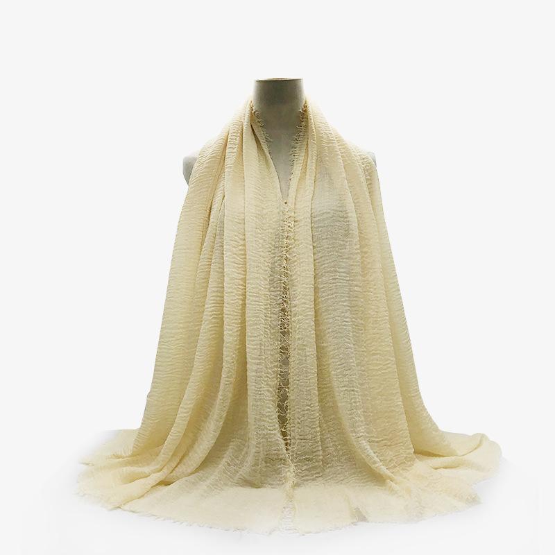 Women Cotton Linen Scarf Summer Girl Solid Color Sunscreen Thin Scarves Soft Shawl Foulard Viscose Spring Female Wrap Shawls New
