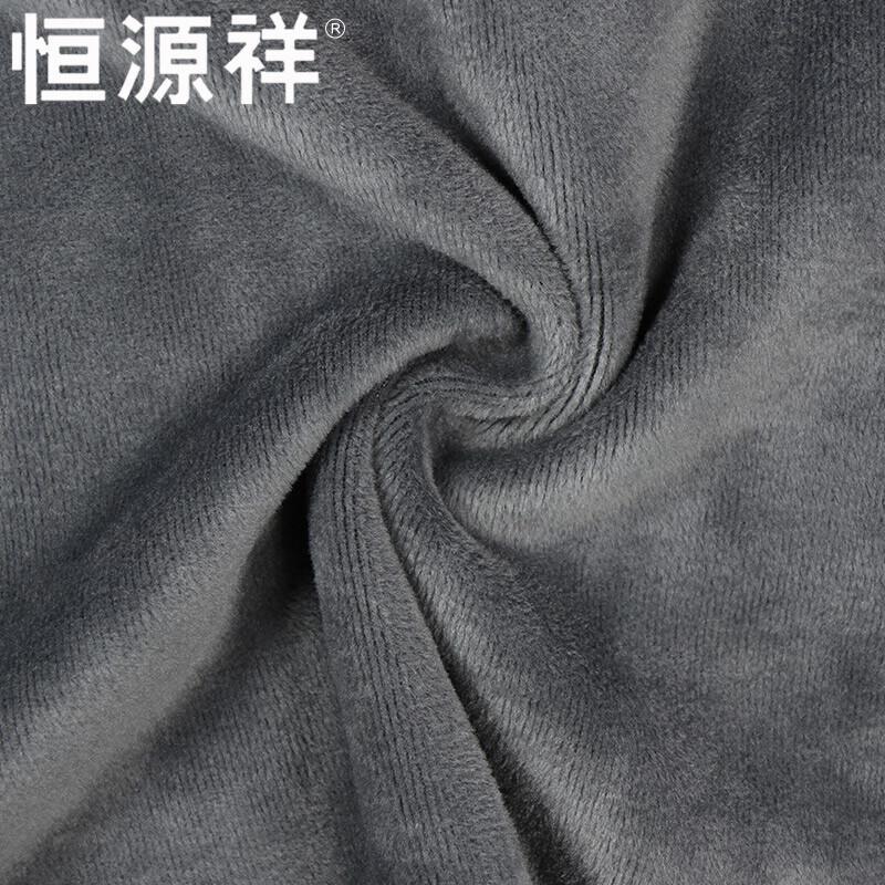Hengyuanxiang Unisex Thickened Fleece Thermal Underwear Set