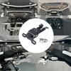 Universal Motorcycle License Plate Mounting Kit Short Tail Design Enhanced Stability Stainless Steel Easy Installation