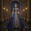 Detailed Cleopatra Headpiece Plastic Crowns For Cosplay Event Themed Celebrations Comfortable Wear
