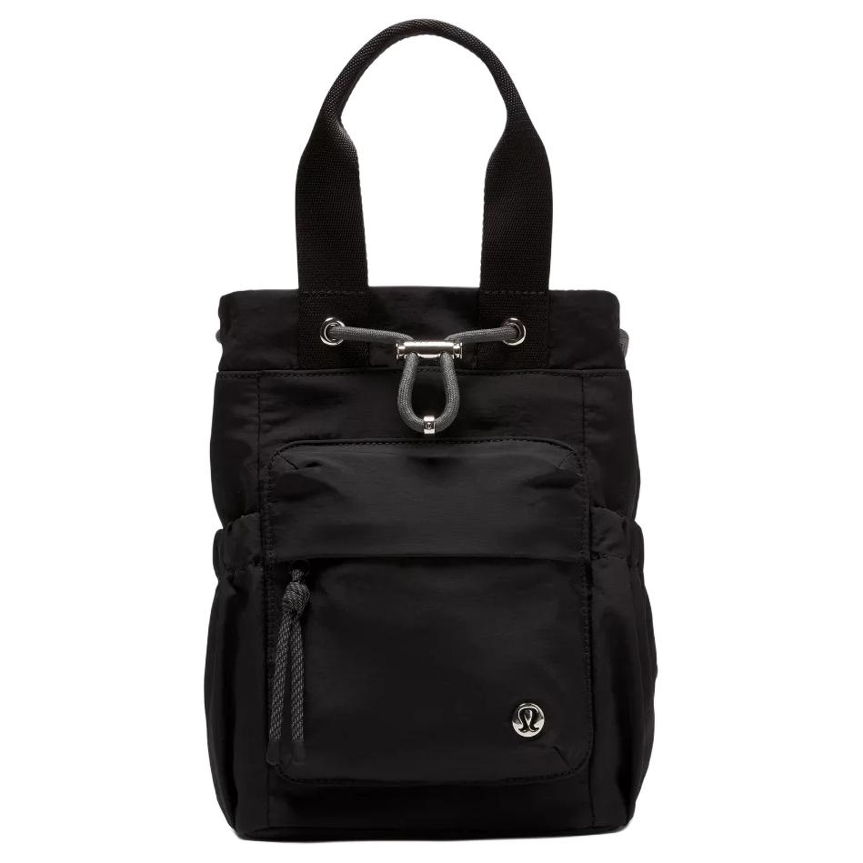 Lululemon Convertible Series 5L Minimalist Versatile Nylon Bucket Bag Crossbody Tote Mini Women bags Black LW9GB1S-075256 Black