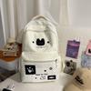 Schoolbag cute college schoolbag female niche design versatile Korean ins college style junior high school students lightweight backpack