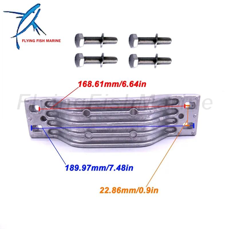 6G5-45251-00 6G5-45251-01 6G5-45251-02 Anode for Yamaha Boat Motor  150HP-250HP,  18-6090 Outboard Engine