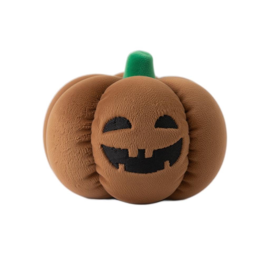 Halloween -in-the-Dark Pumpkin Plush Hanging Decoration for Kids