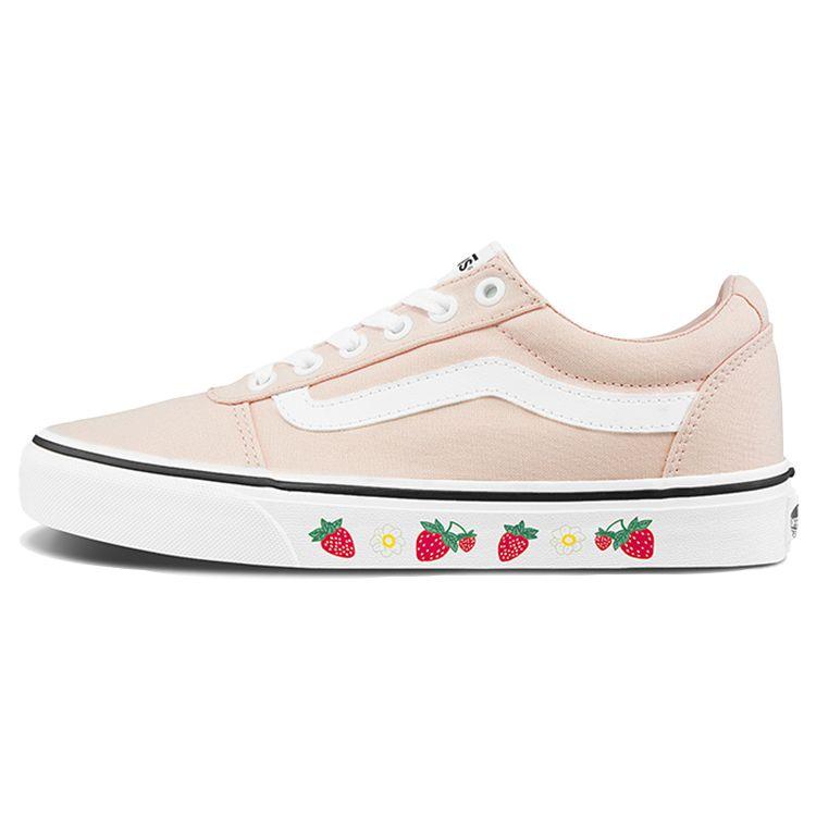 

Vans Ward Принт Клубники Повседневные Низкие Кеды для Скейтбординга Женские кроссовки Персиково-Розовые VN0A3IUN57W 36.5