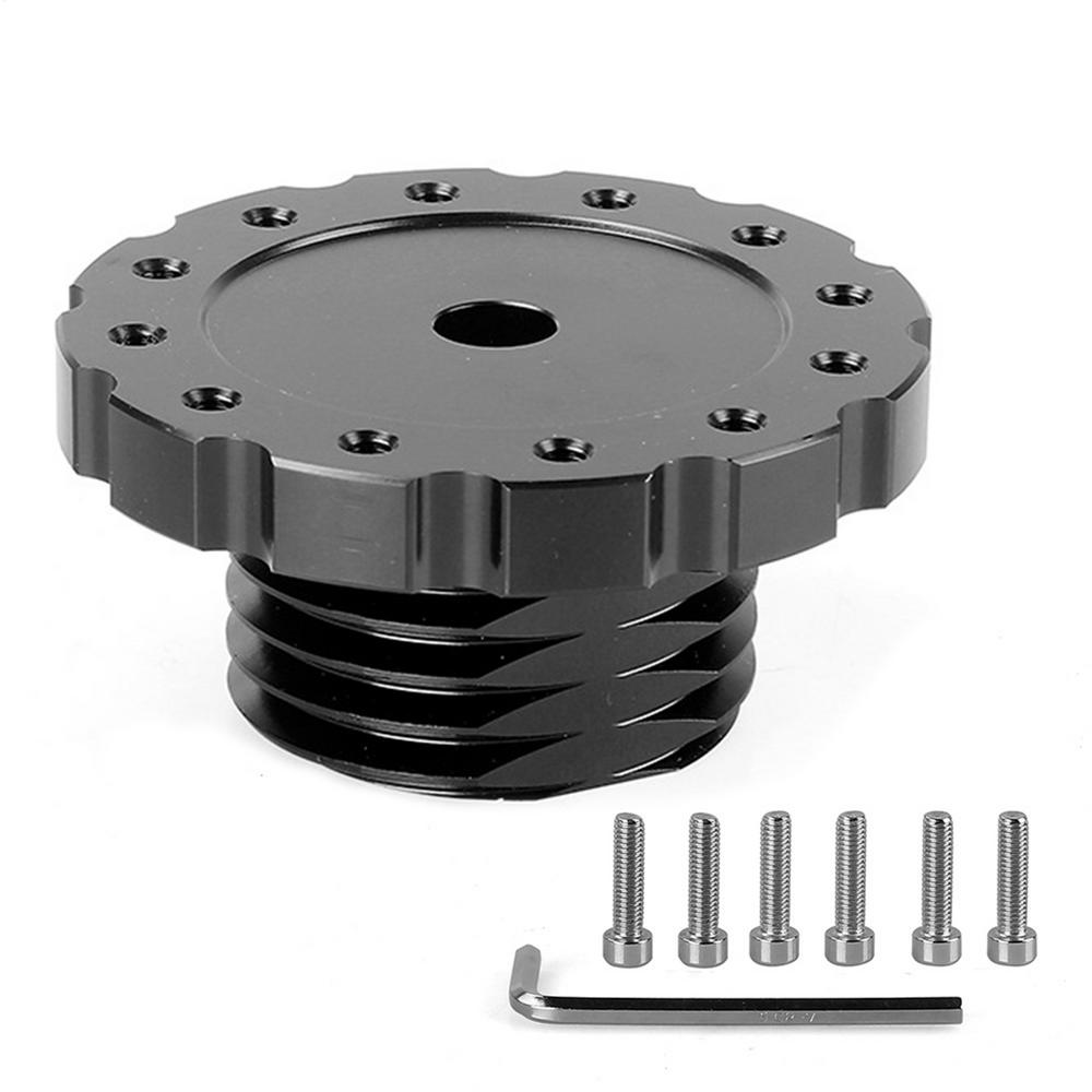 Aluminum Game Steering Wheel Adapter Connection Forthrustmaster TX T300 T500 TS Red Or Black Quick Release Steering Wheel Hub