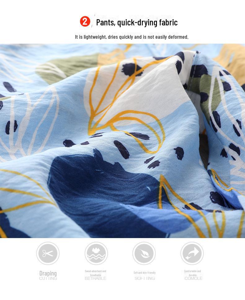 2025 Sommer-Strand-Eltern-Kind-Outfits: Fußanzüge der dreiköpfigen Familie am Meer