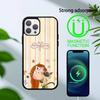 D-Charlie and Lola Cartoon Phone Case For iPhone 14,16,15,13,17,12,Plus,Pro,Max Magnetic For Magsafe Frosted Cover