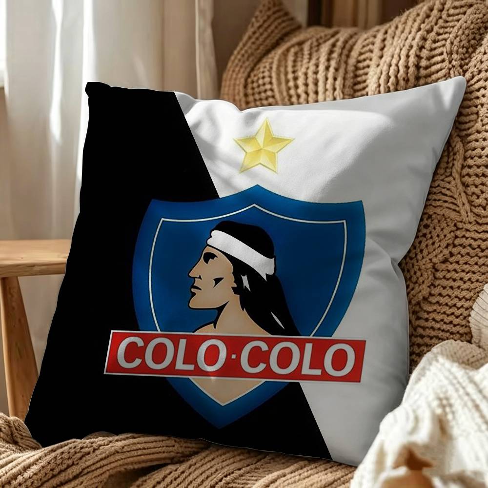 New Club Social Y Deportivo Colo Square Pillow Case Multi Sizes For Car Home Bedroom Decor Custom Valentine Gifts