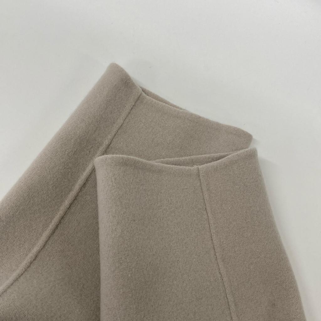 TOMORROWLAND Light beige Super170's wool melton short blouson Jacket 13 greigeUsed