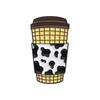 Coffee Cartoon Eyecatching Cup Badge Brooch Unique Enamel Coating For Looks Trendy