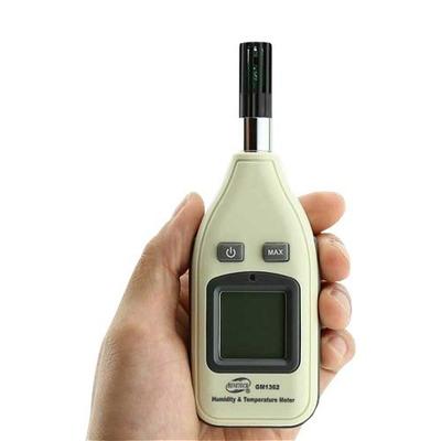 SET OF 10 HYGROMETER HUMIDITY TEMP. METER