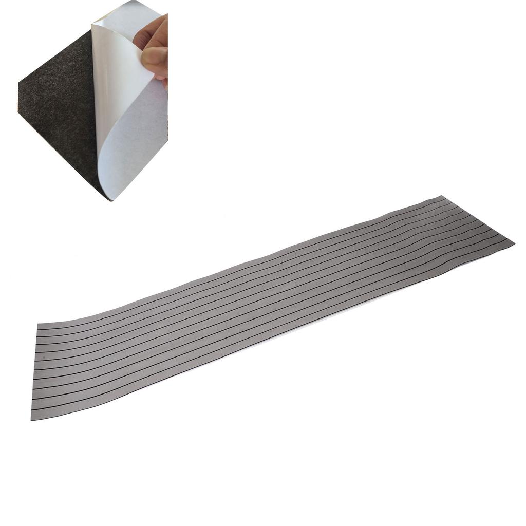 Boat Decking Sheet EVA Self Adhesive Waterproofing Enhanced Comfort Anti Slip Marine Flooring Mat for Yacht Motorboat RV   Cart