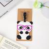 Panda Cartoon PVC Luggage Tag