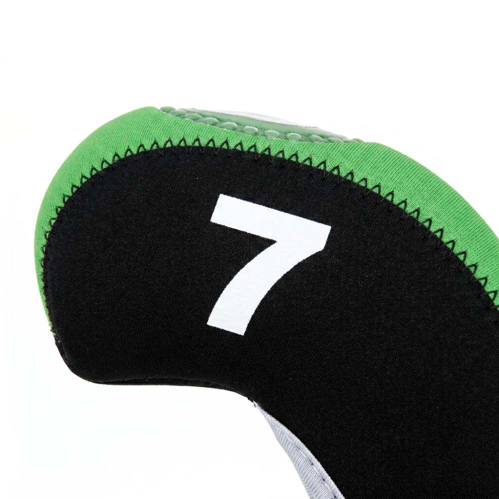 10pcs Neoprene Golf Club Head Covers Shockproof Golf Club Head Protector  Golfing Accessory