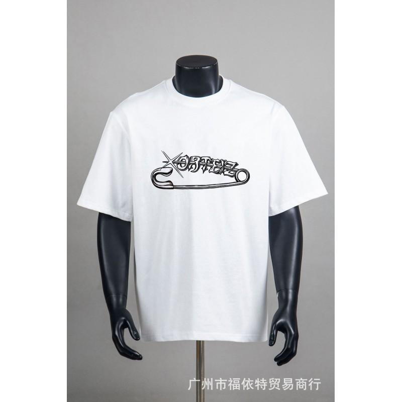 Corteiz Alcatraz Vintage Print T-Shirt Herren Damen Streetwear Lockerer Schnitt Kurzarm Tee