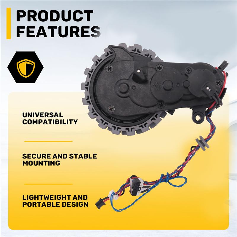 A58Z Vacuum Drive Traveling Wheel For Ecovacs Deebot X1/X1spro/X1 OMNI/T10 OMNI/T20 Robot Vacuum Cleaner Parts Right
