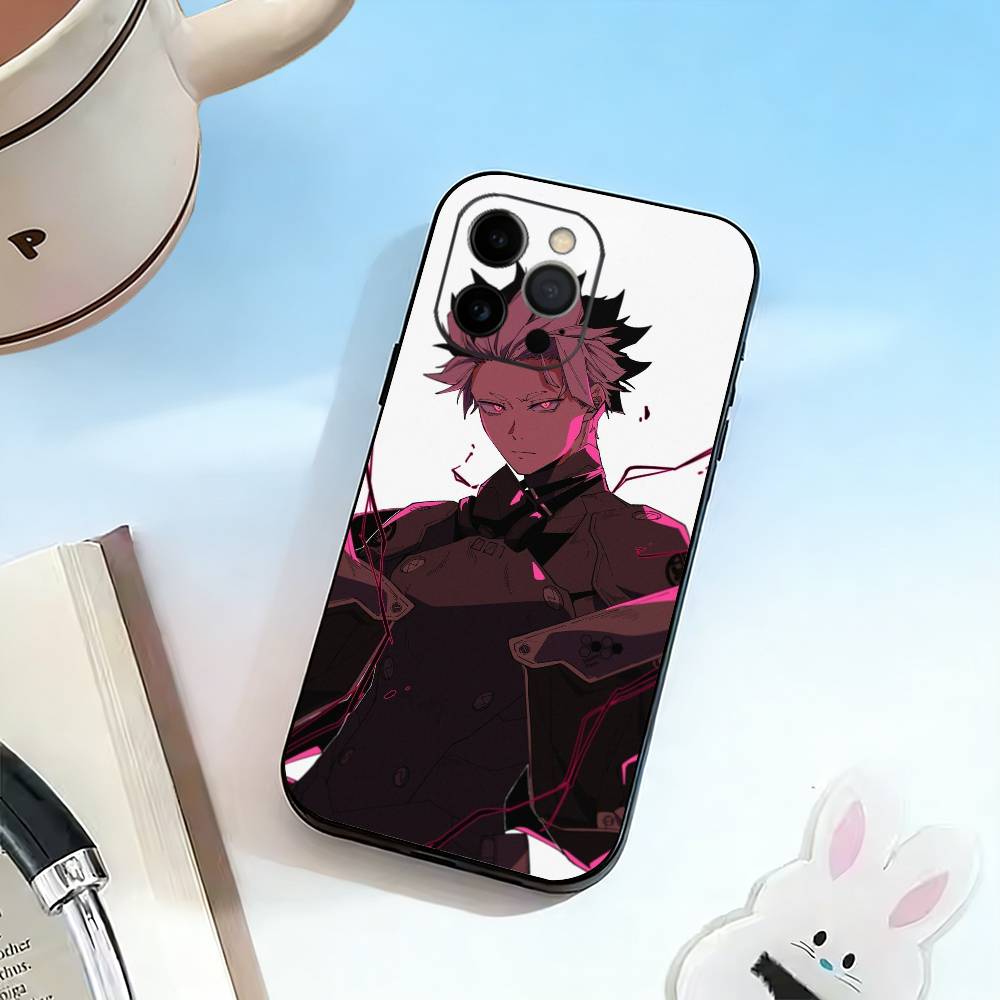 K-8-Kaiju No Phone Case For iPhone 17, 16,15,14,13,12,11 Plus,Pro Max, Others Soft Black Cover