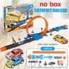 Stunt Speed Double Car Wheels Model Toys For Kids Racing Track Diy Assembled Rail Kits Educational Interactive In Stock