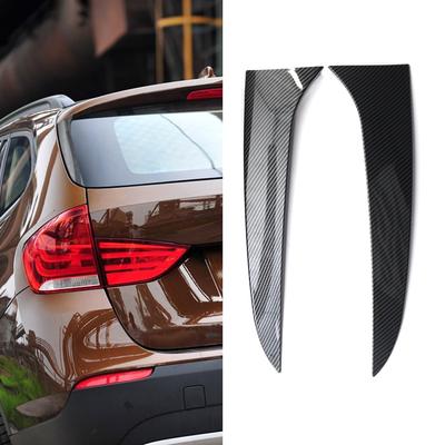 Tylne skrzydła boczne Warga Spoiler dachowy Naklejki na pokrywę Tapicerka do BMW E84 X1 2009-2015 Akcesoria samochodowe