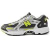 827 Pantofi Negru/Argintiu/Galben ML827XA