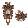 Clocks Hand-Carved Cuckoo Clock Living Room Bedroom Decor Tabletop Wall
