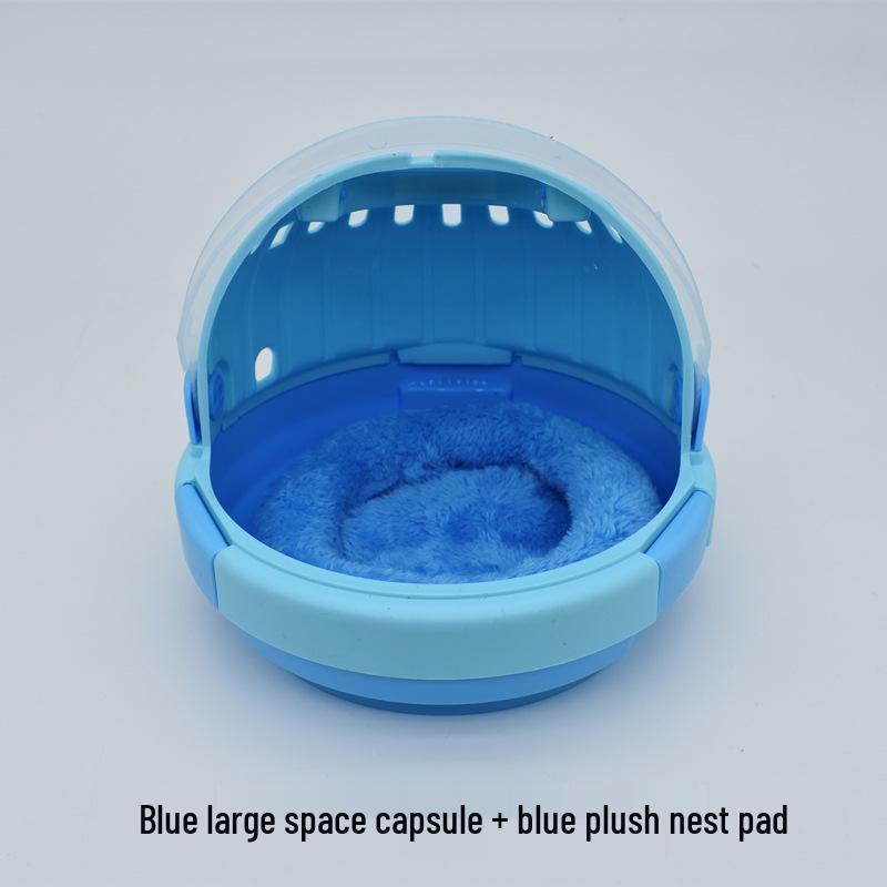 Parrot Capsule Carrier: Portable Warm Nest for Budgies & Lovebirds