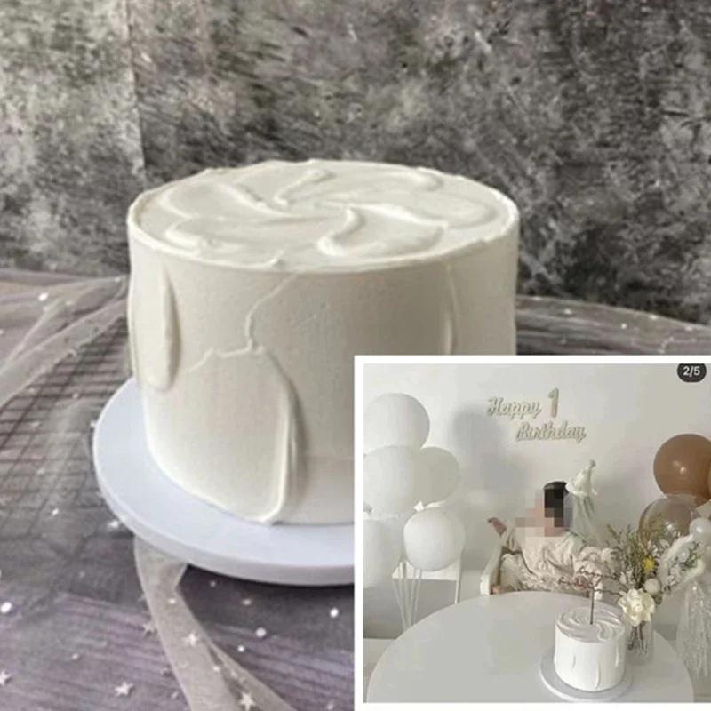 6/8 Zoll Künstlicher Kuchen Simulationskuchen Modell Geburtstag Falscher Kuchen Schaufenster Muster Laden Dekoration Fotografie Requisiten