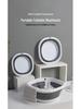 Portable Square Folding Washbasin - Ideal for Baby Baths, Outdoor Use, and Dormitory Laundry