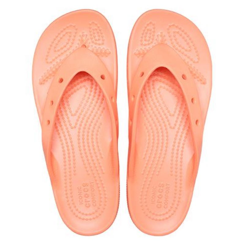Crocs Classic Cloud Flip Flops Women's Papaya Red