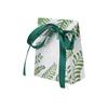 50 Pcs Favor Gift Box Beautiful Green Paper Concise Style Party Candy Bag for Wedding Party