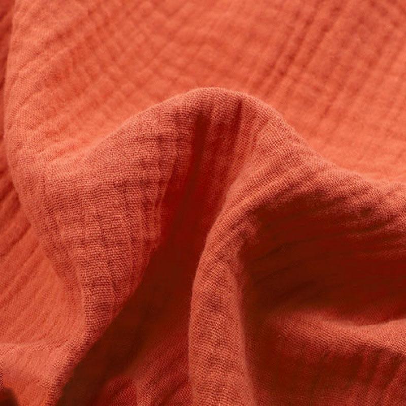 Double Layer Gauze Fabric 100% Cotton Crepe Sewing Fabric Soft For DIY Sewing Baby Dress Summer Clothing Bath Towel Napkin Cloth