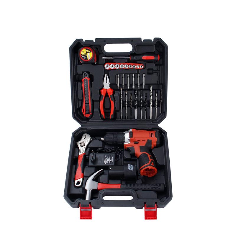 High-Power Portable Handheld Electric Screwdriver & Impact Drill for Wood Drilling
